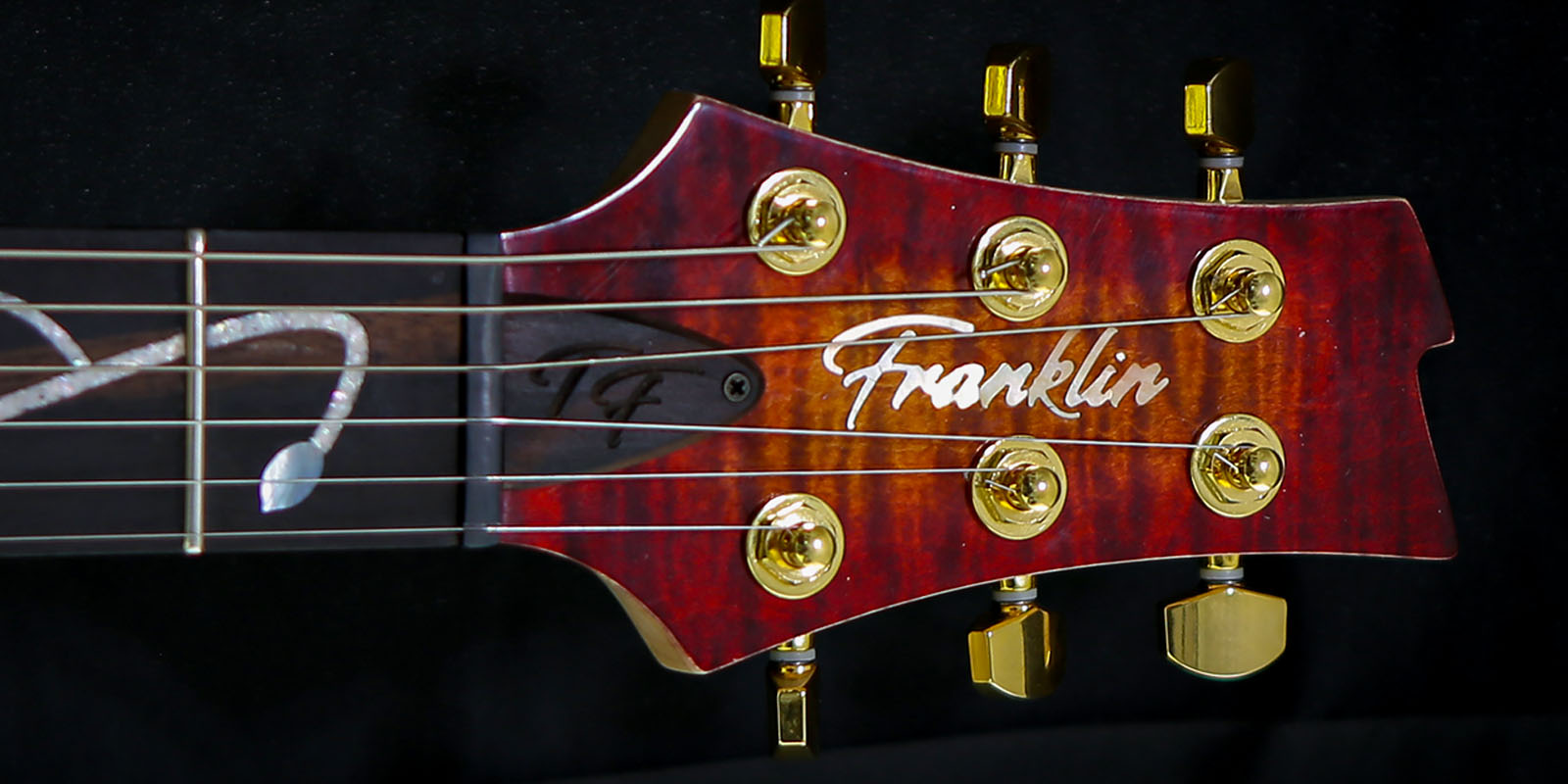The Brazos red finish detail